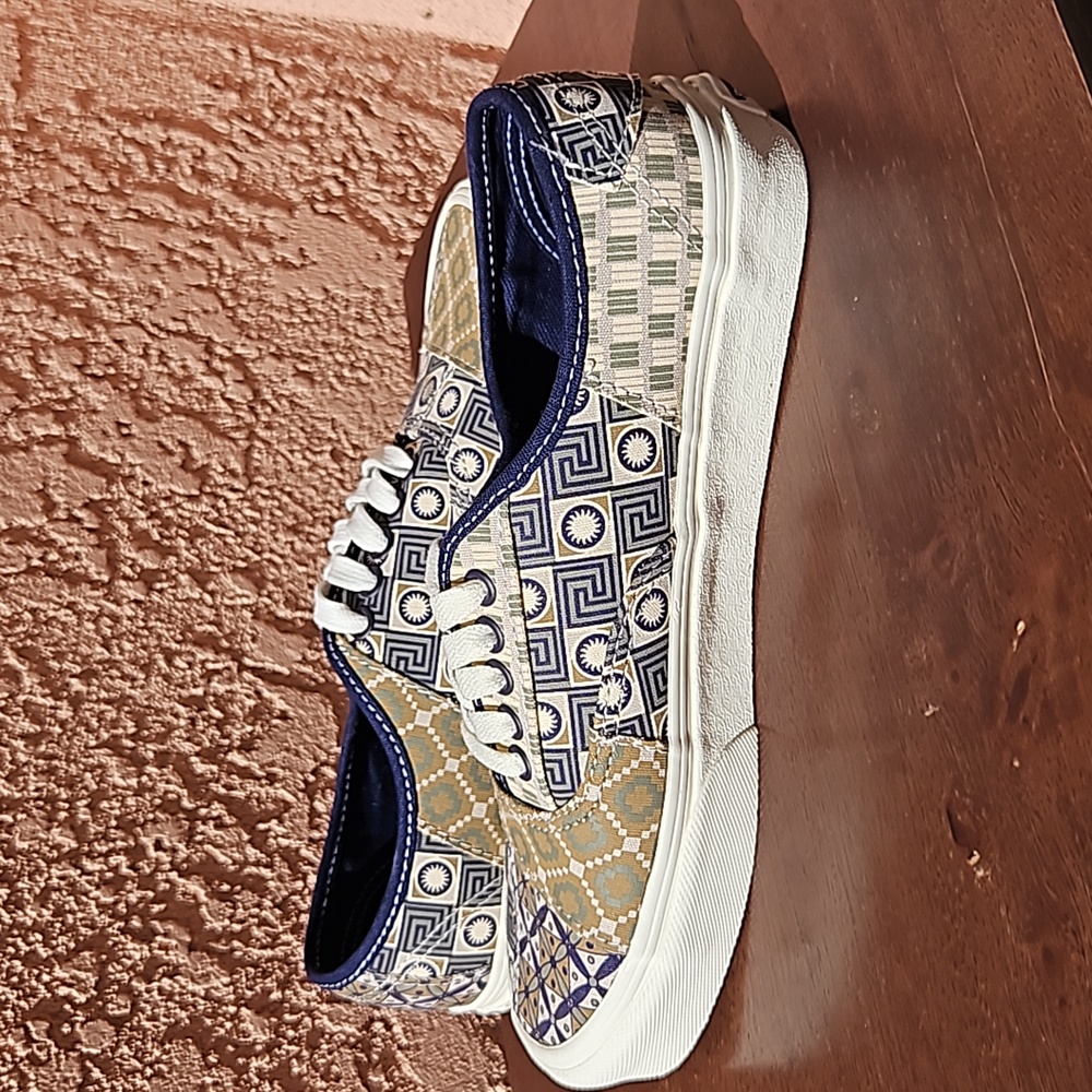 Vans authentic Patchwork Unisex sneakers tennis shoes size M6.5 /Wo'n 8 - Picture 10 of 14